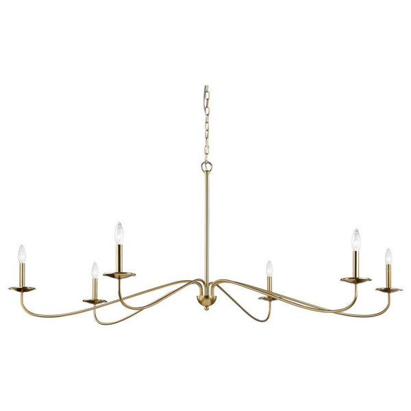 Mercer41 Muaad 6 Light Classic / Traditional Chandelier Wayfair